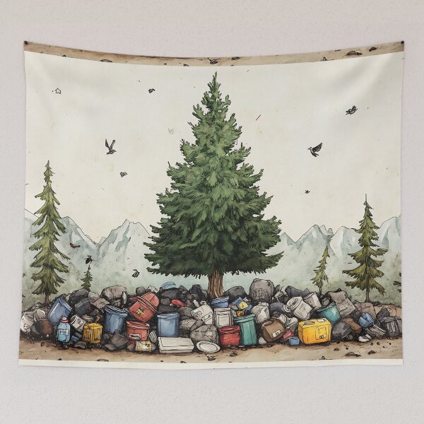 Item preview, Sustentability Art: Reduce, Reuse, Recycle Wisely designed and sold by bapupa.