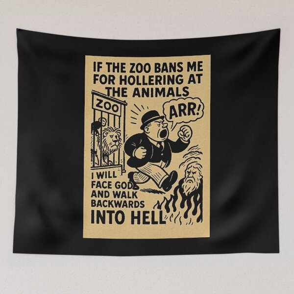 Item preview, Backwards Into Hell designed and sold by ChickenFund.