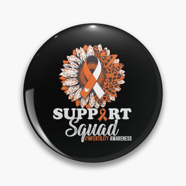 Item preview, Infertility Awareness Shirt – IVF Warrior Tee – Orange Ribbon Support Shirt – Infertility Fighter Top – Infertility Week T-Shirt designed and sold by BellaFShop.