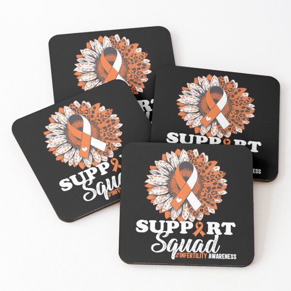Item preview, Infertility Awareness Shirt – IVF Warrior Tee – Orange Ribbon Support Shirt – Infertility Fighter Top – Infertility Week T-Shirt designed and sold by BellaFShop.