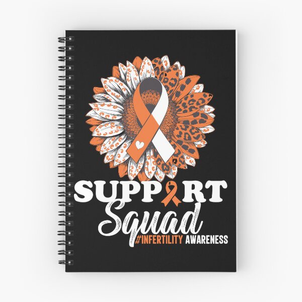 Item preview, Infertility Awareness Shirt – IVF Warrior Tee – Orange Ribbon Support Shirt – Infertility Fighter Top – Infertility Week T-Shirt designed and sold by BellaFShop.