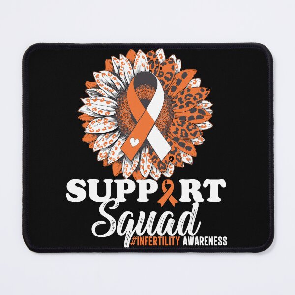 Item preview, Infertility Awareness Shirt – IVF Warrior Tee – Orange Ribbon Support Shirt – Infertility Fighter Top – Infertility Week T-Shirt designed and sold by BellaFShop.