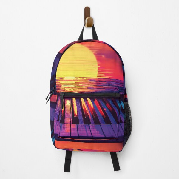 Item preview, Synthwave: 80s Synth Pixel Sunset designed and sold by bapupa.
