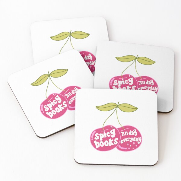 Item preview, Spicy books all day everyday designed and sold by pinkyfish1010.