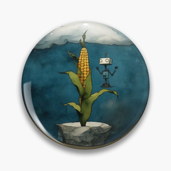 Item preview, Corn & Robots designed and sold by mi-kam.