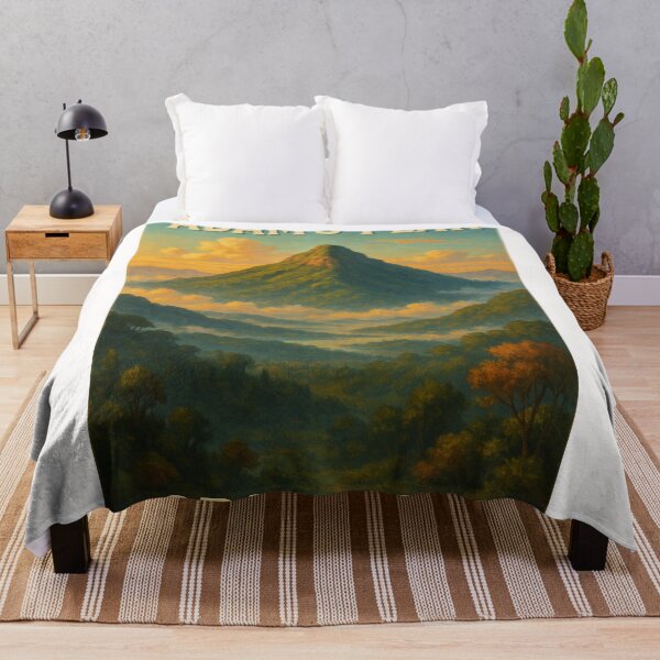 Item preview, Sri Lanka’s Adam’s Peak with Morning Mist and Lush Jungle designed and sold by Places On Earth.