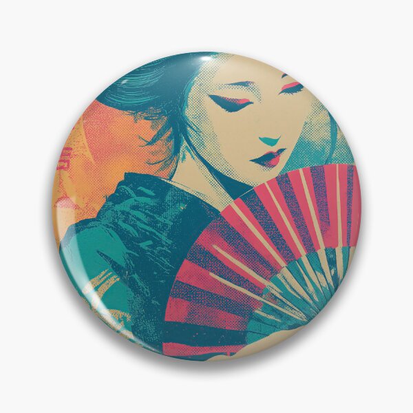 Item preview, Vibrant Geisha designed and sold by Retro Type.