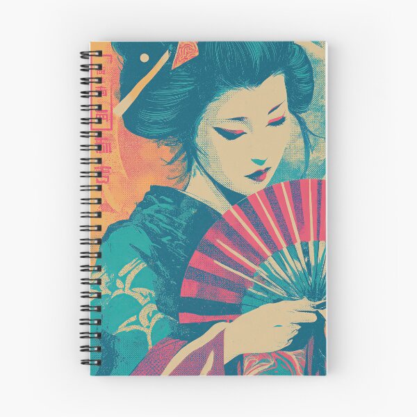 Item preview, Vibrant Geisha designed and sold by Retro Type.