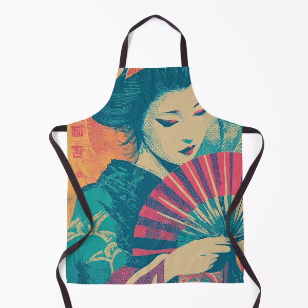 Item preview, Vibrant Geisha designed and sold by Retro Type.