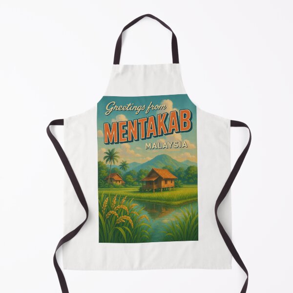 Item preview, Mentakab Malaysia Paddy Fields and Traditional Houses designed and sold by Places On Earth.