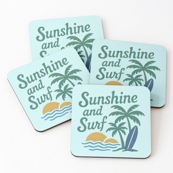 Item preview, Sunshine And Surf designed and sold by CreepyCornerArt.