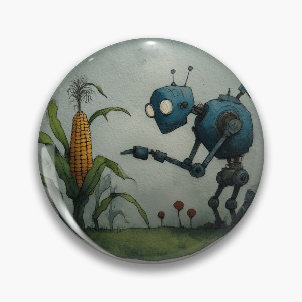 Item preview, Corn & Robots designed and sold by mi-kam.