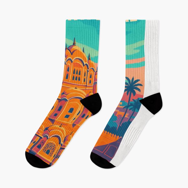 Item preview, Charminar India with Fiery Sky and Bold Mughal Architecture designed and sold by Places On Earth.