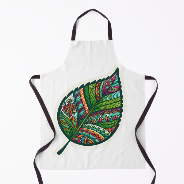 Item preview, boho colored leaf floral sticker ,boho style,Bohemian,Bloom Boom,Spring,ethnic designed and sold by Expressions-Sel.