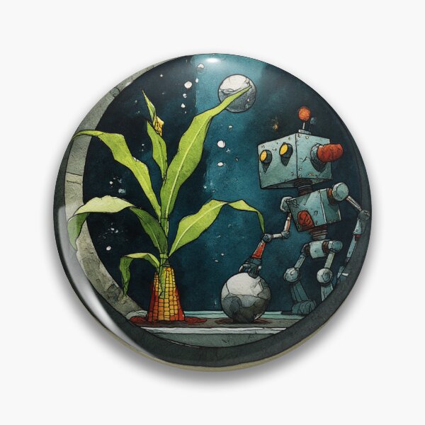 Item preview, Corn & Robots designed and sold by mi-kam.