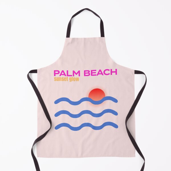 Artikelvorschau, Palm Beach Sunset Glow – Ästhetische Sommerstimmung entworfen und verkauft von ChromaVibez.