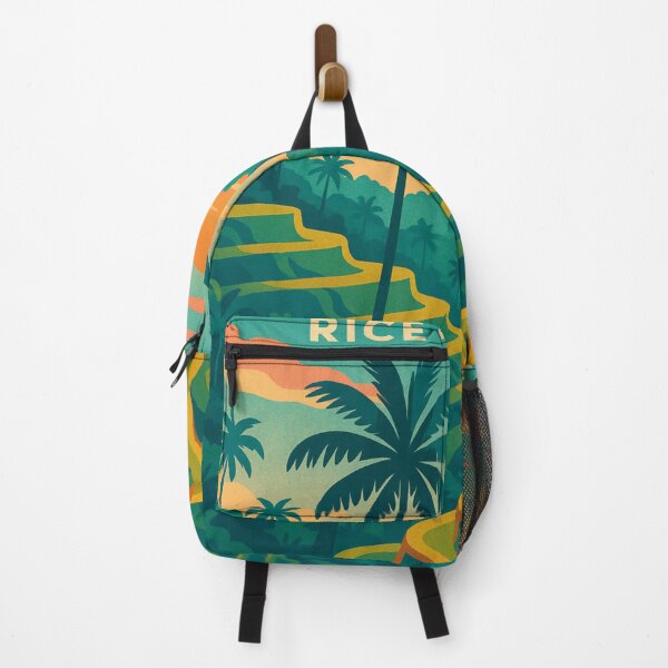 Item preview, Tegalalang Rice Terrace Bali with Sunset Sky and Palm Trees designed and sold by Places On Earth.