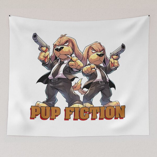 Item preview, Pup Fiction designed and sold by KiwiGrizzly.