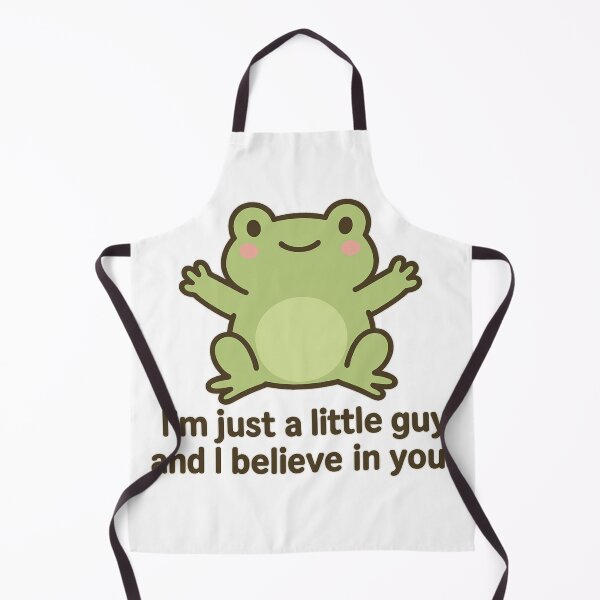 Item preview, Supportive Frog | I’m Just a Little Guy and I Believe in You | Cute Positive Affirmation Design designed and sold by Memorph.