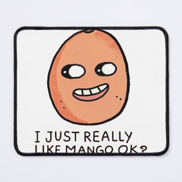 Item preview, I'M JUST HERE FOR THE MANGOS designed and sold by artcultreone.
