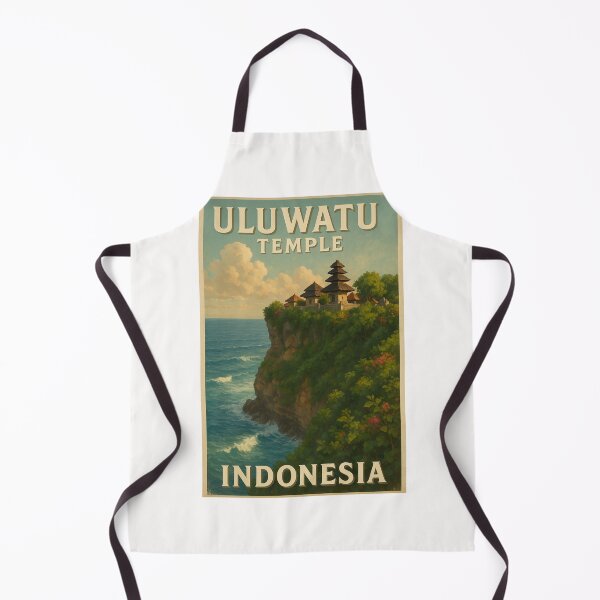 Item preview, Uluwatu Temple Bali Cliffside View with Ocean Horizon designed and sold by Places On Earth.