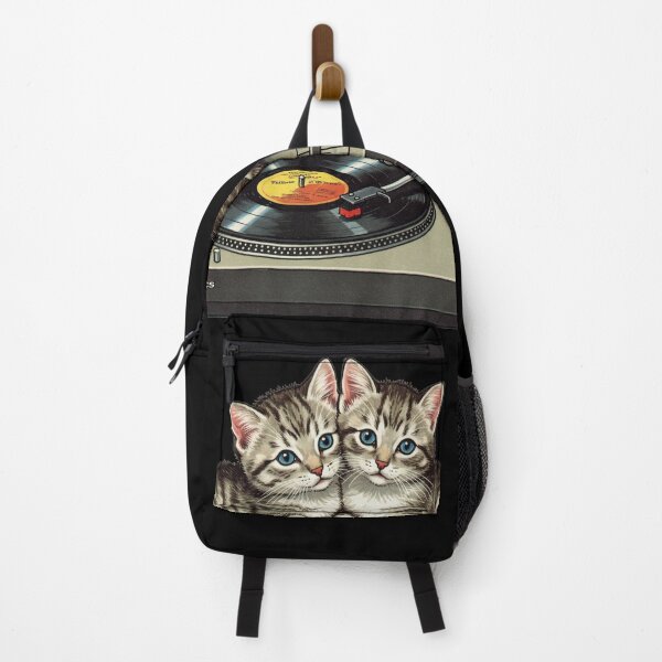 Item preview, Vintage Kittens Cuddle and Play Vinyl Vibes designed and sold by Zini-ArtStudio.