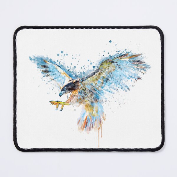 Item preview, Falcon Attack Watercolor designed and sold by caracatita75.