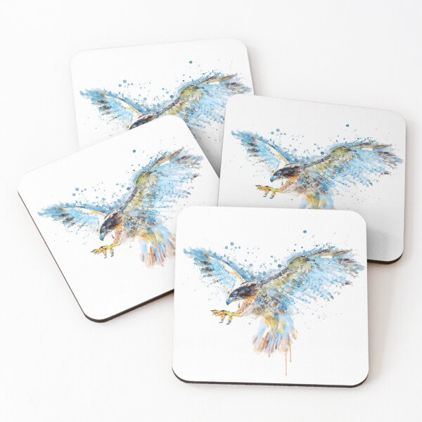Item preview, Falcon Attack Watercolor designed and sold by caracatita75.