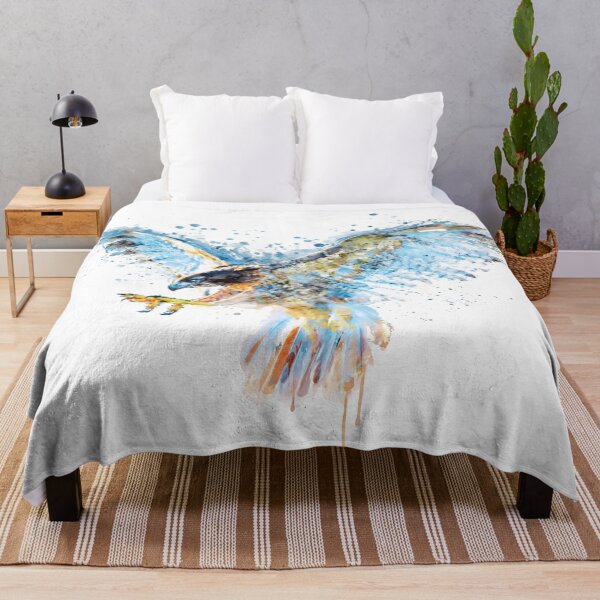 Item preview, Falcon Attack Watercolor designed and sold by caracatita75.