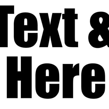 Artwork thumbnail, CUSTOM DESIGN - Your Text & Logo Here - Large Print by Nico's NovelTs