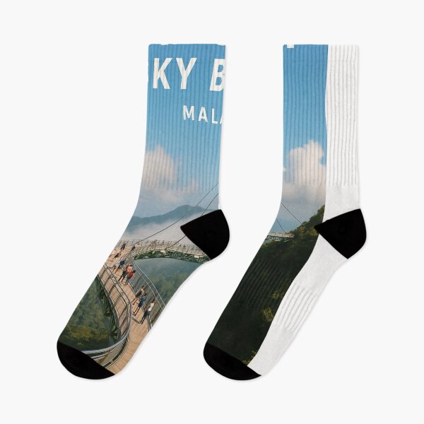 Item preview, Langkawi Sky Bridge Malaysia with Fog and Mountain Peaks  designed and sold by Places On Earth.