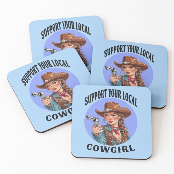 Item preview, Support Your Local Cowgirl 1 designed and sold by DigitalandPhoto.