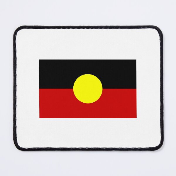 Item preview, Aboriginal flag designed and sold by Inspirationmotivation.