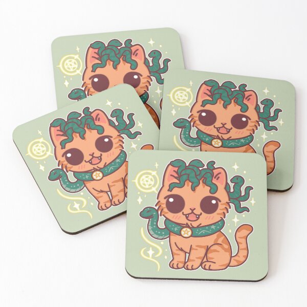 Item preview, Medusa Cat – Cute Magical Snake House Kitty designed and sold by BGMeYou.