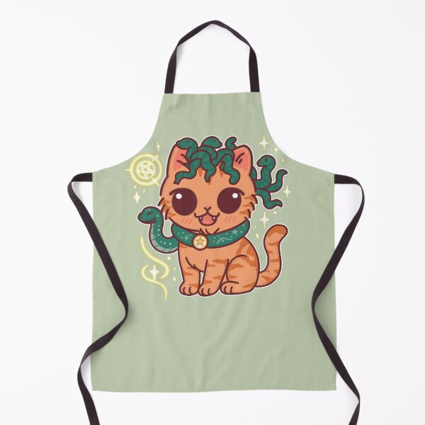 Item preview, Medusa Cat – Cute Magical Snake House Kitty designed and sold by BGMeYou.
