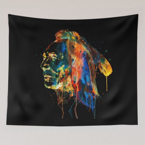 Item preview, Sioux Warrior Portrait designed and sold by caracatita75.