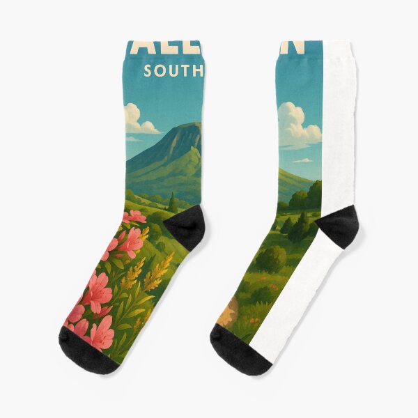 Item preview, Hallasan South Korea with Wildflowers and Volcanic Peak designed and sold by Places On Earth.