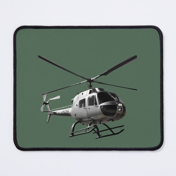 Item preview, Black and white helicopter designed and sold by Pawblematic .