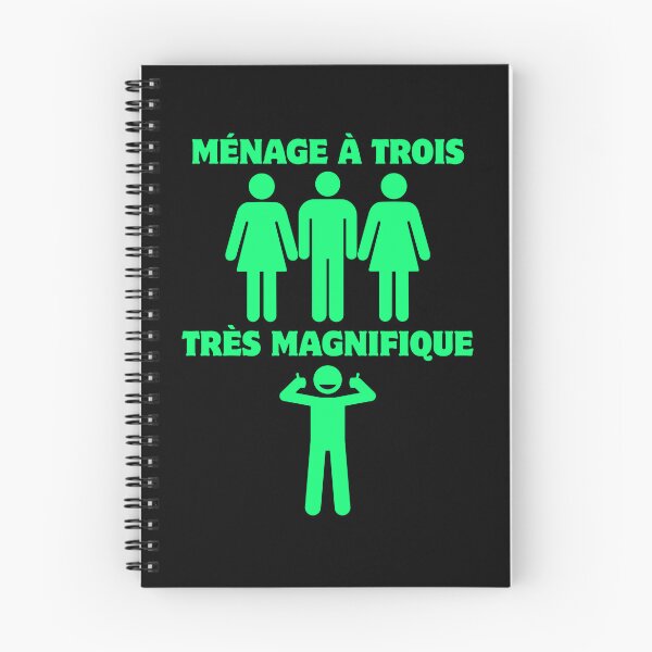 Item preview, Ménage à Trois Très Magnifique – Threesome Humor designed and sold by UNK-Fatigues.