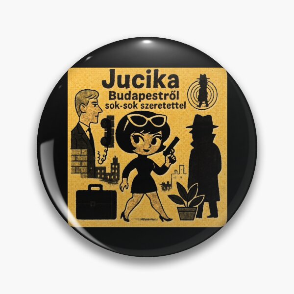 Item preview, From Budapest with Love (Jucika, Agent 60s) designed and sold by ChickenFund.