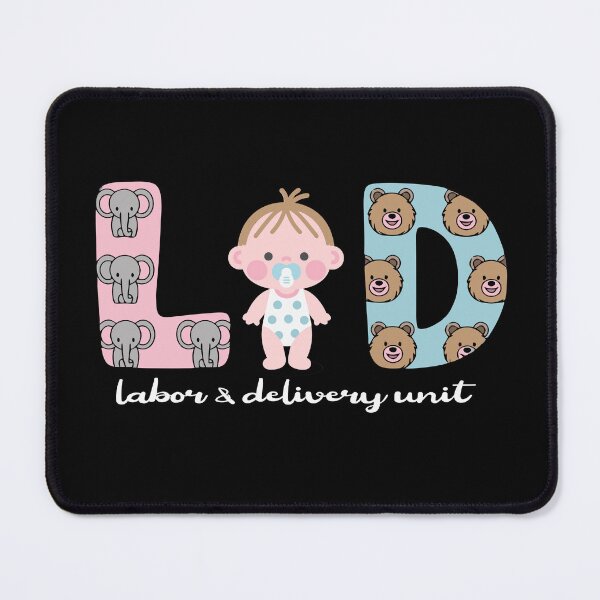 Item preview, Labor and Delivery Unit Nursing designed and sold by Colorfulman.