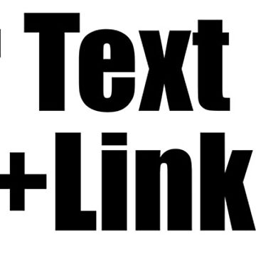 Artwork thumbnail, CUSTOM DESIGN - Your Text, Logo & Link - Large Print by Nico's NovelTs