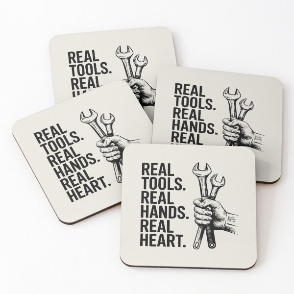 Item preview, Real Tools. Real Hands. Real Heart. designed and sold by Jollys-ArtShop.