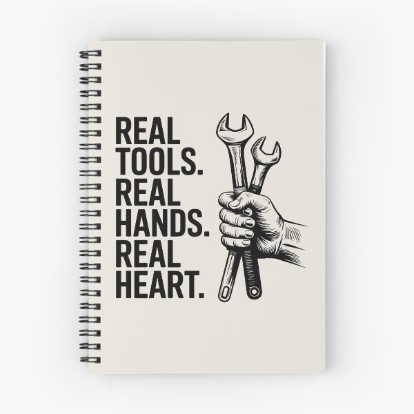 Item preview, Real Tools. Real Hands. Real Heart. designed and sold by Jollys-ArtShop.