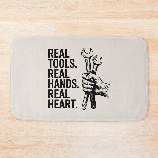 Item preview, Real Tools. Real Hands. Real Heart. designed and sold by Jollys-ArtShop.