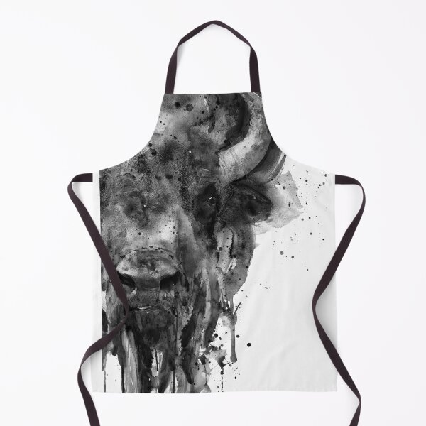 Item preview, Half Faced Buffalo Portrait designed and sold by caracatita75.