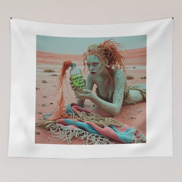 Item preview, Dehydrated Mermaid designed and sold by Zazeyy.