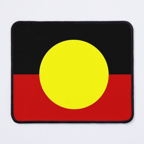 Item preview, Aboriginal flag designed and sold by Inspirationmotivation.