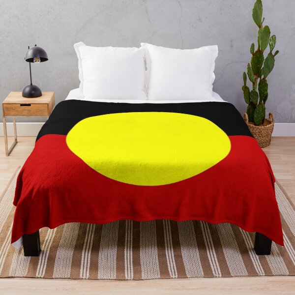 Item preview, Aboriginal flag designed and sold by Inspirationmotivation.