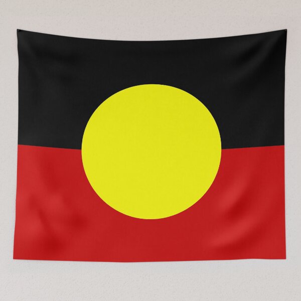 Item preview, Aboriginal flag designed and sold by Inspirationmotivation.